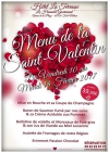 Menu Saint Valentin